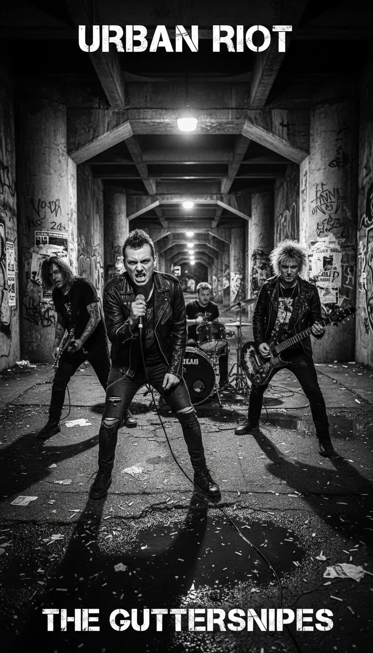 Black-and-White Raw Street Style