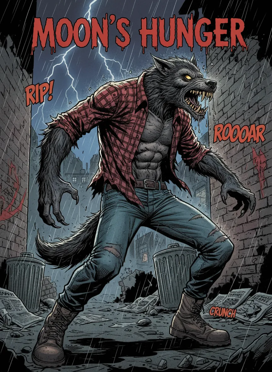 Comic-Book Horror Style