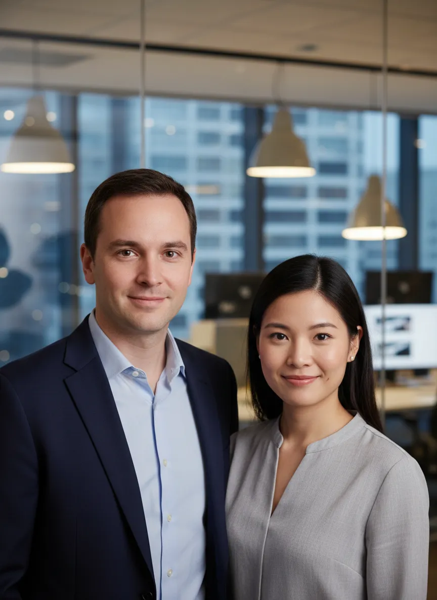 Couple Photo on Office