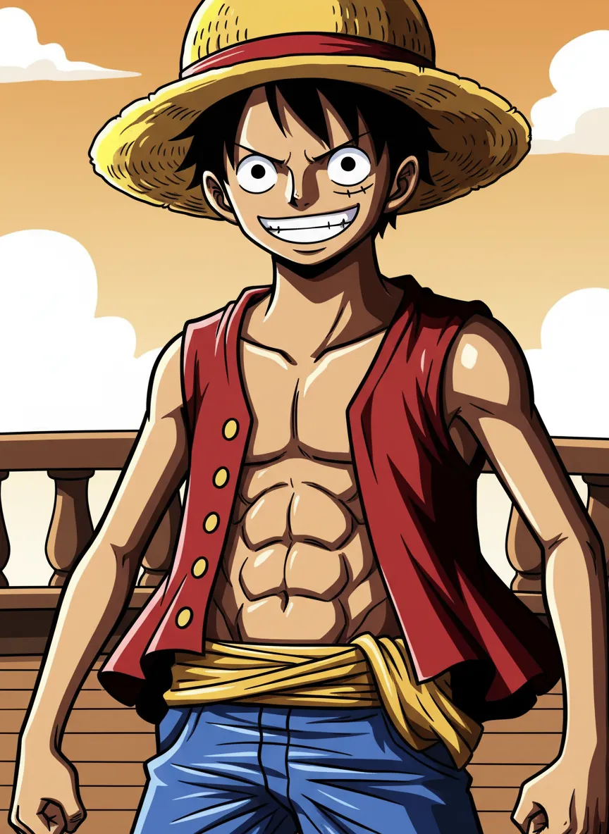 High-Contrast Cel Animation Style