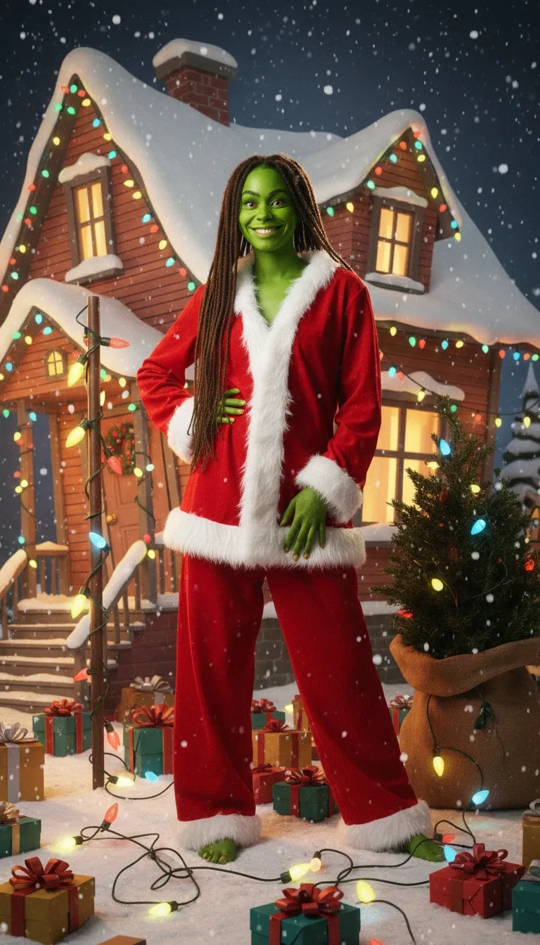 AI Grinch Filter For Christmas Fun