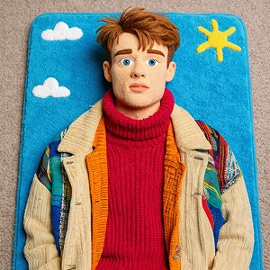 3D Cartoon Rug