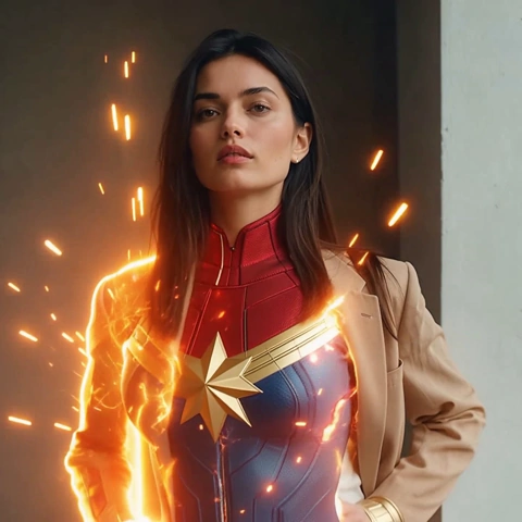 Captain Marvel Transformation