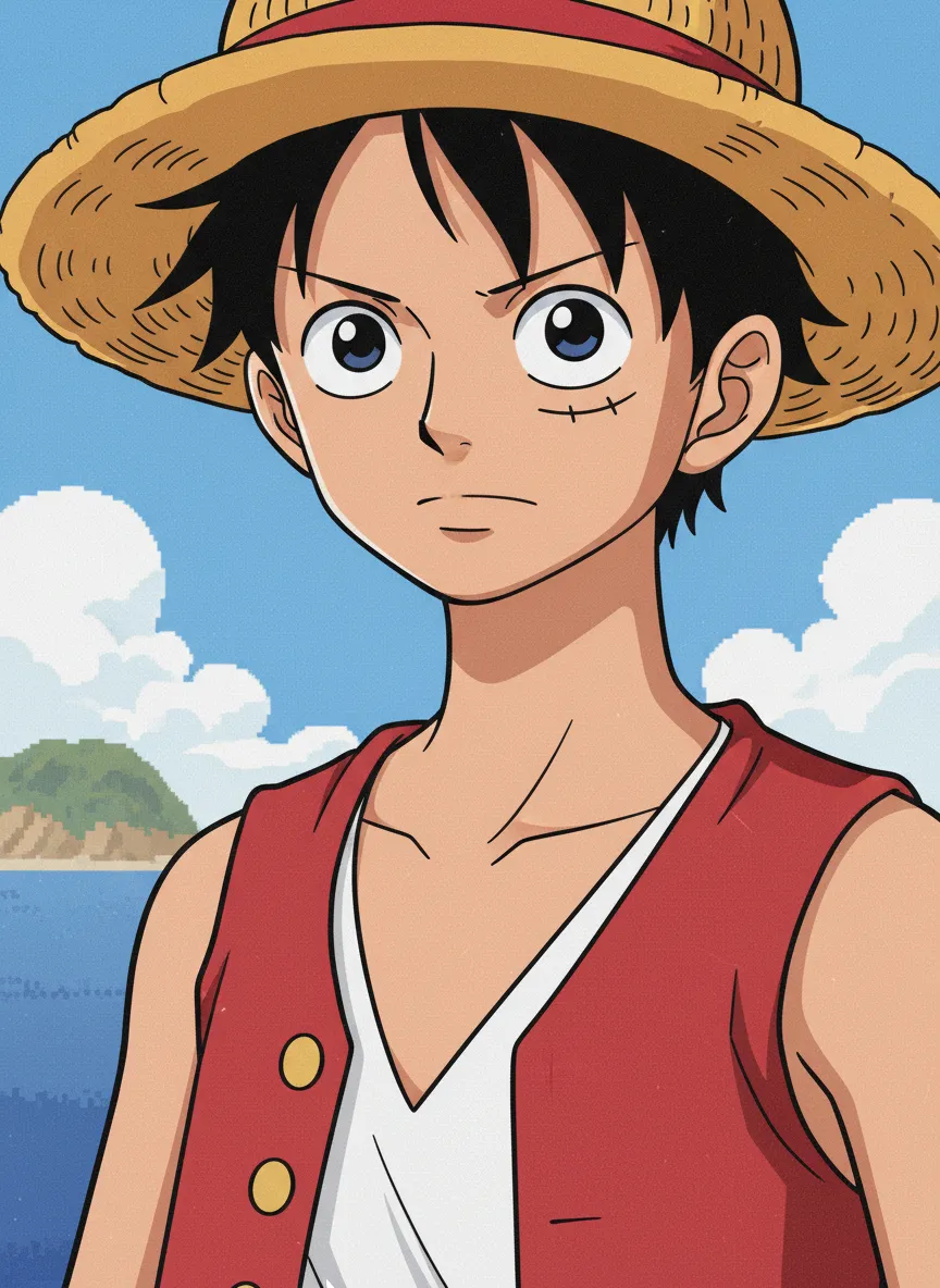 Retro 90s Anime Style