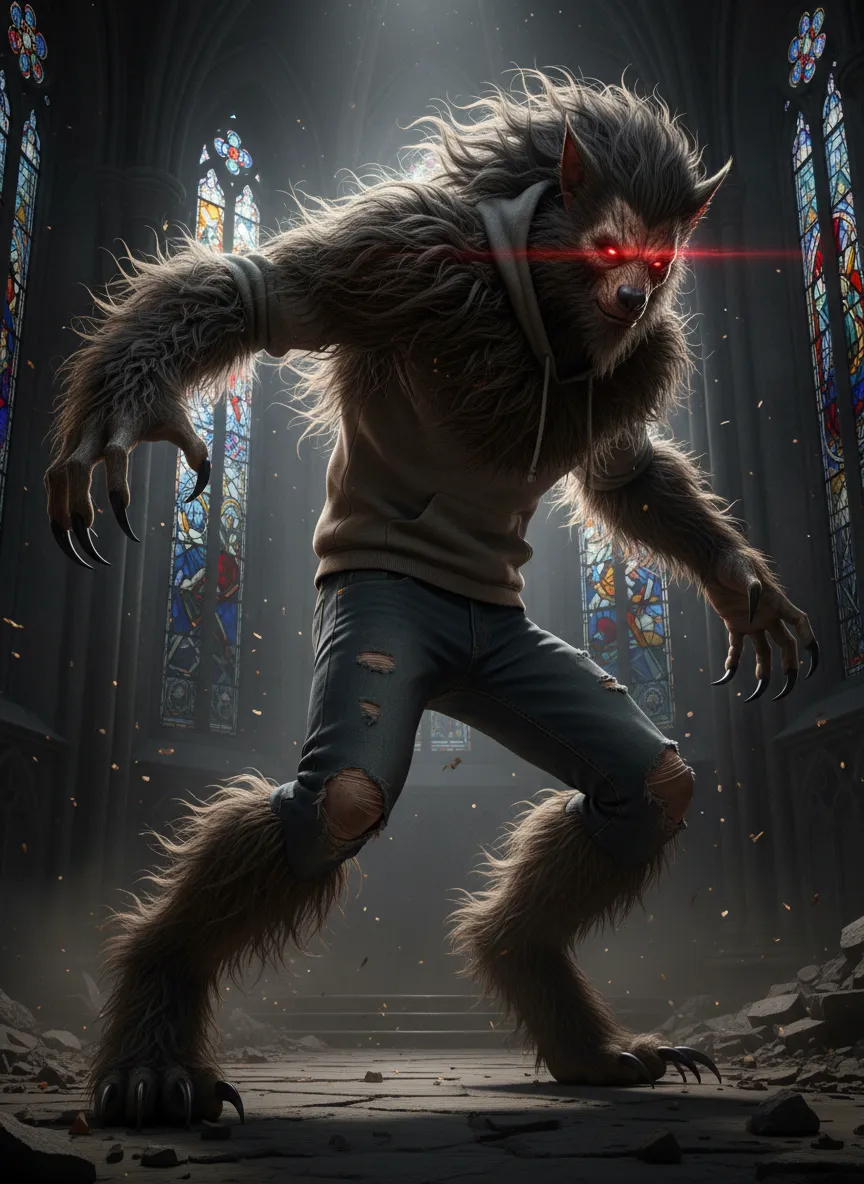 Stylized 3D CGI Movie Render