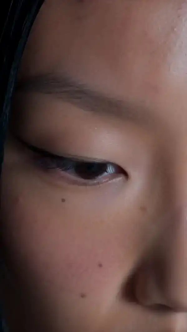 editorial close-up portrait