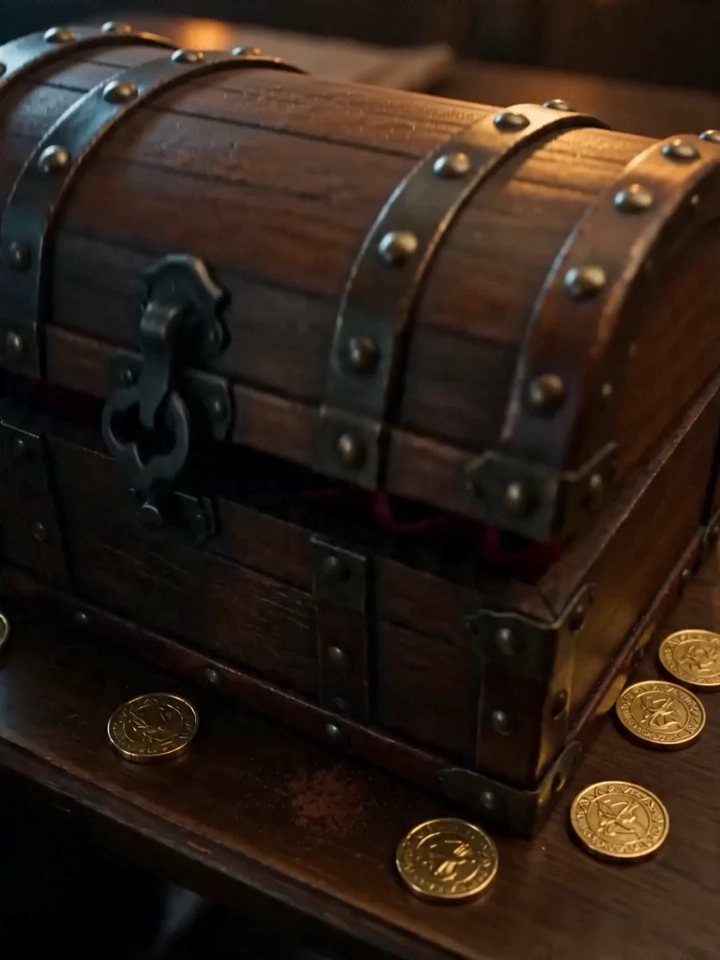 ornate treasure still life