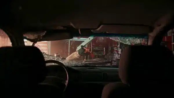 dramatic vehicle interior