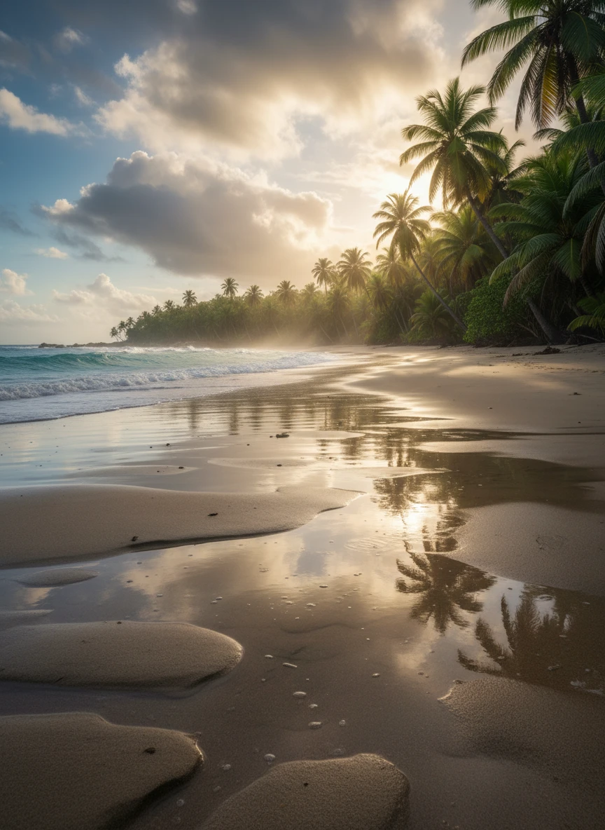 After-Rain Tropical Glow