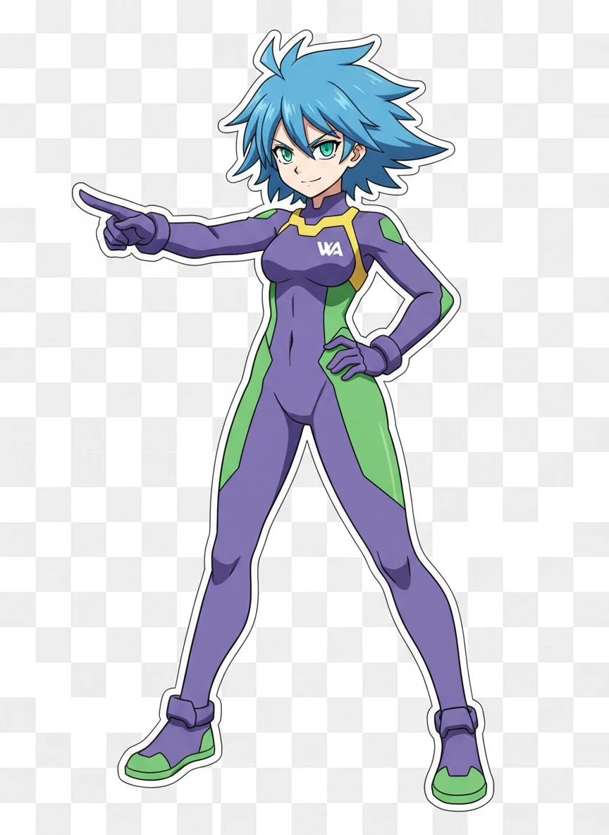 Cool Anime Character Pose