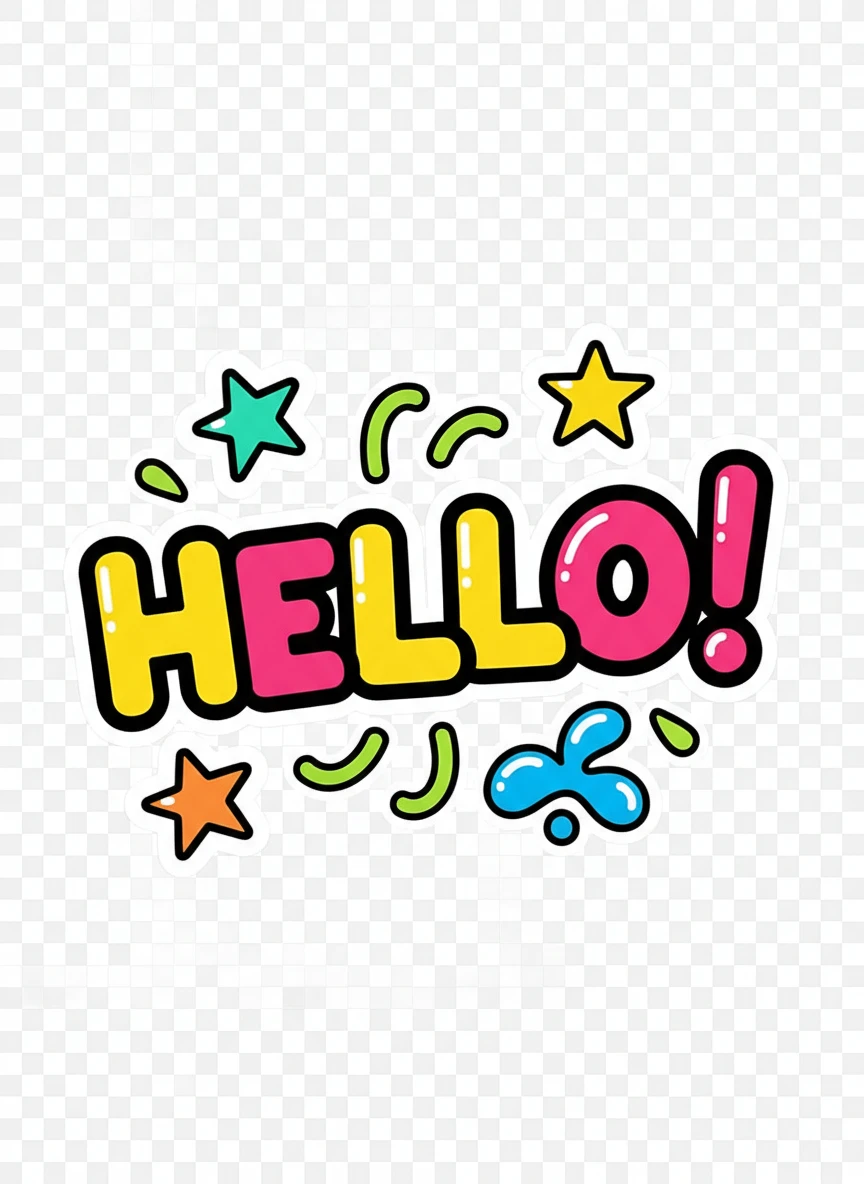 Cool Typography Sticker