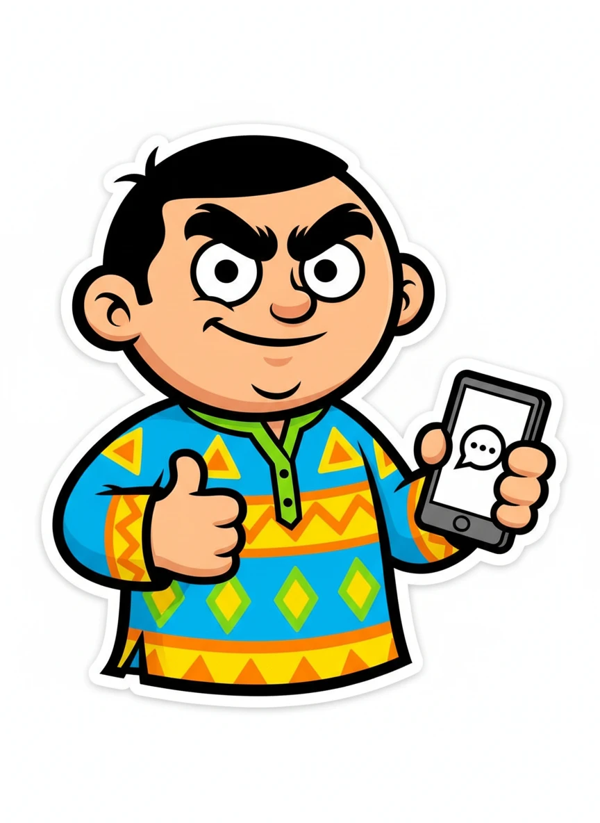 Desi Humor Character