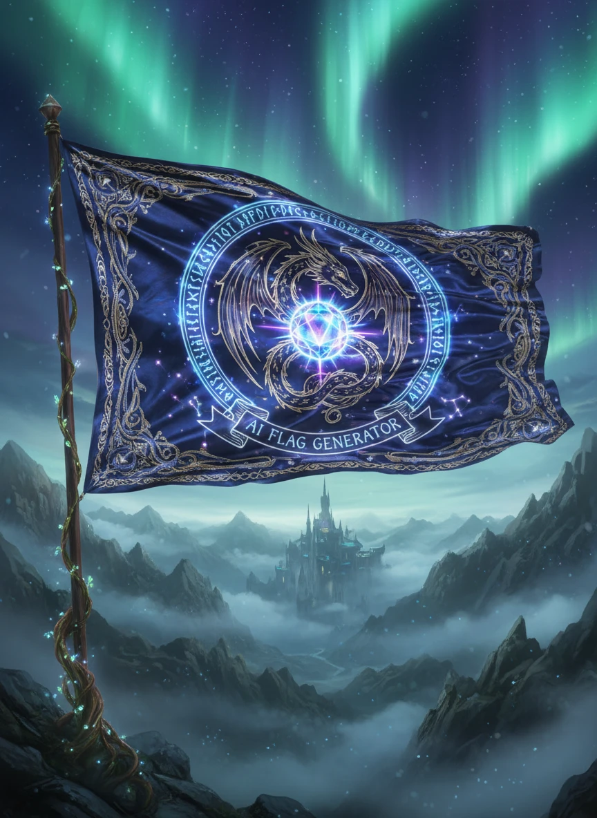Fantasy Magical Flag