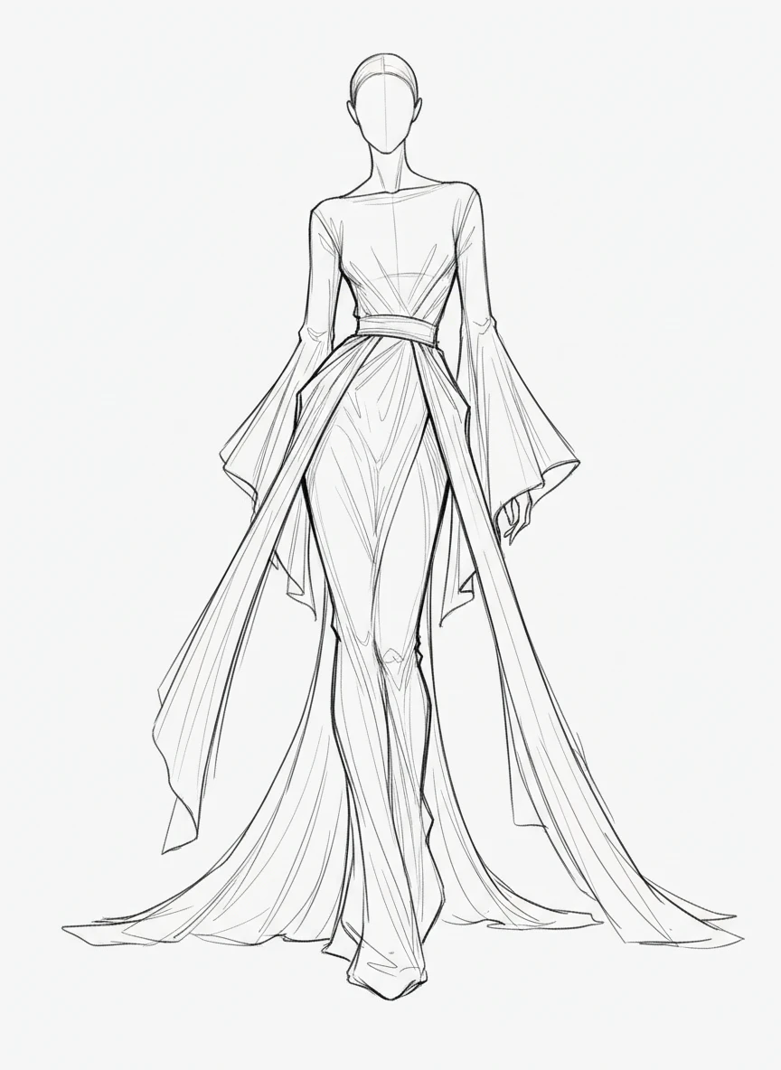 Fashion Design Sketch
