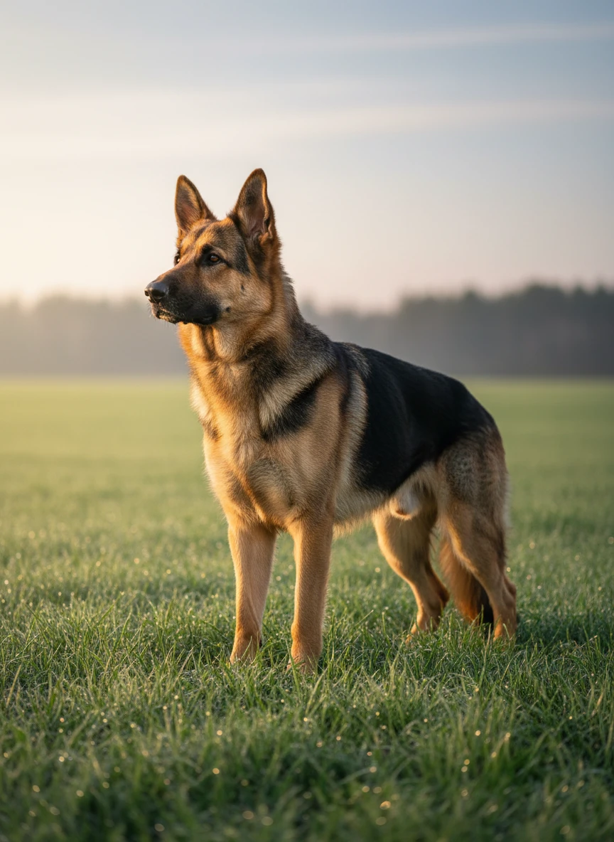 German Shepherd Outdoors