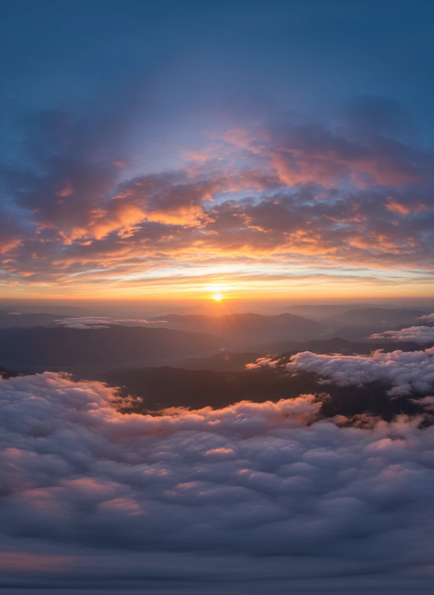 Golden Hour Mountain Skybox