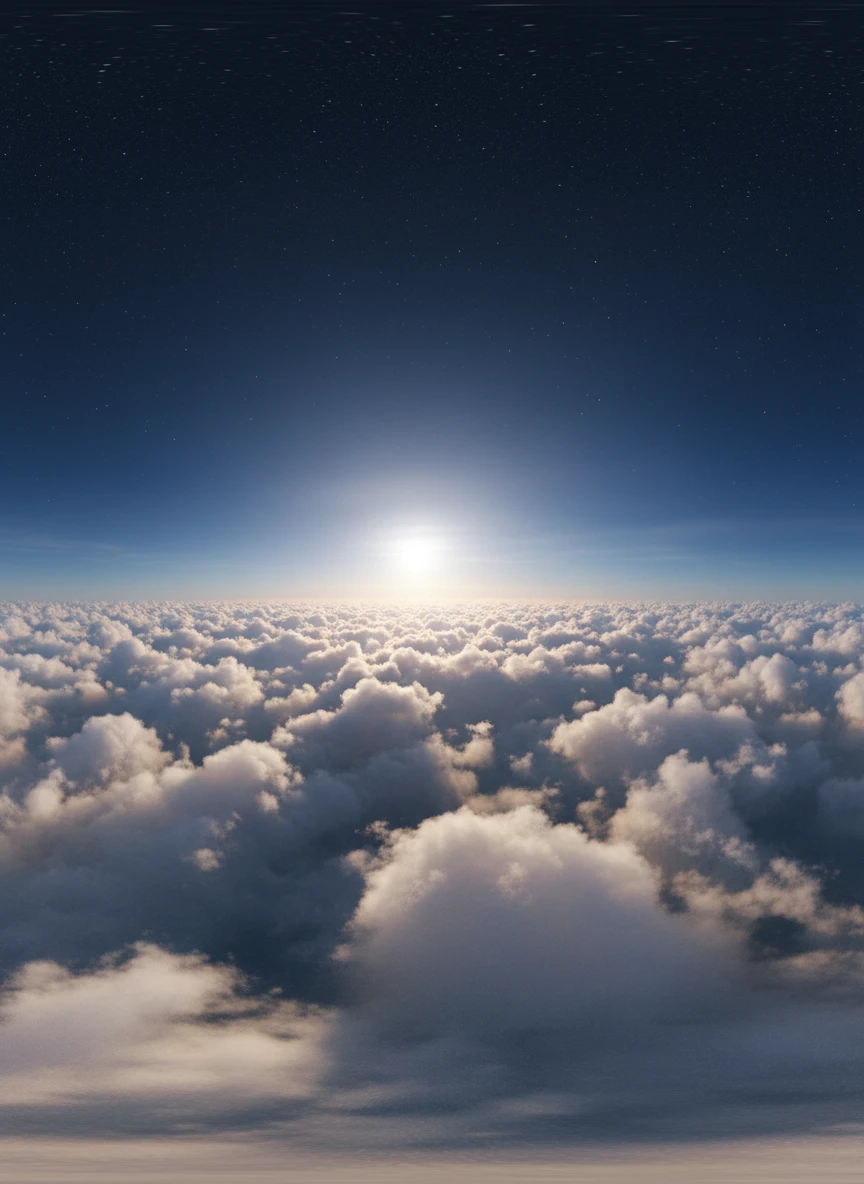 High-Altitude Cloud Kingdom Skybox