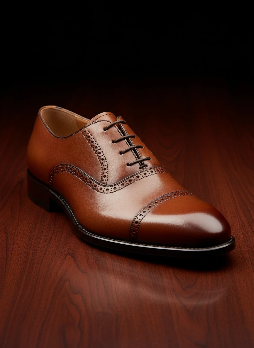 Luxury Leather Oxford Shoe