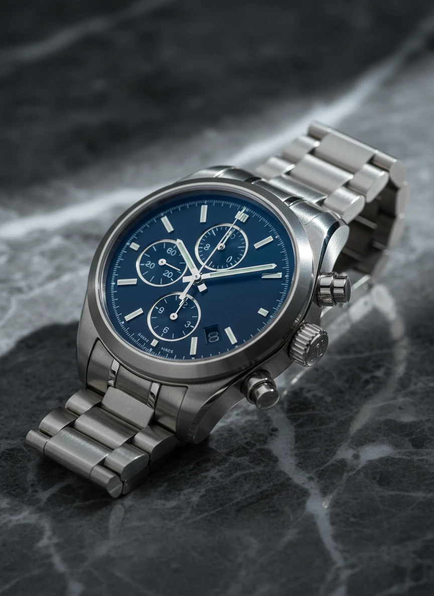 Luxury Steel Chronograph
