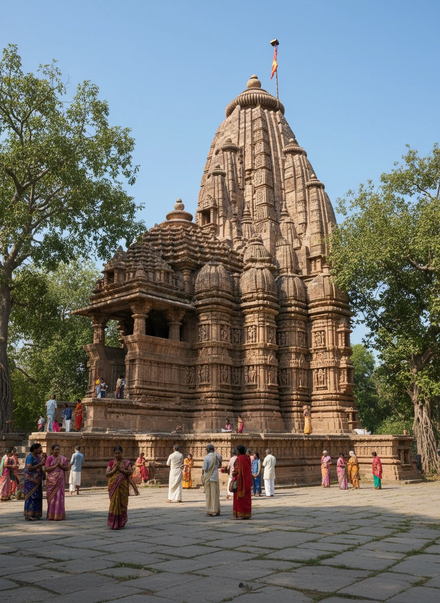 Sacred Shikhara of the North