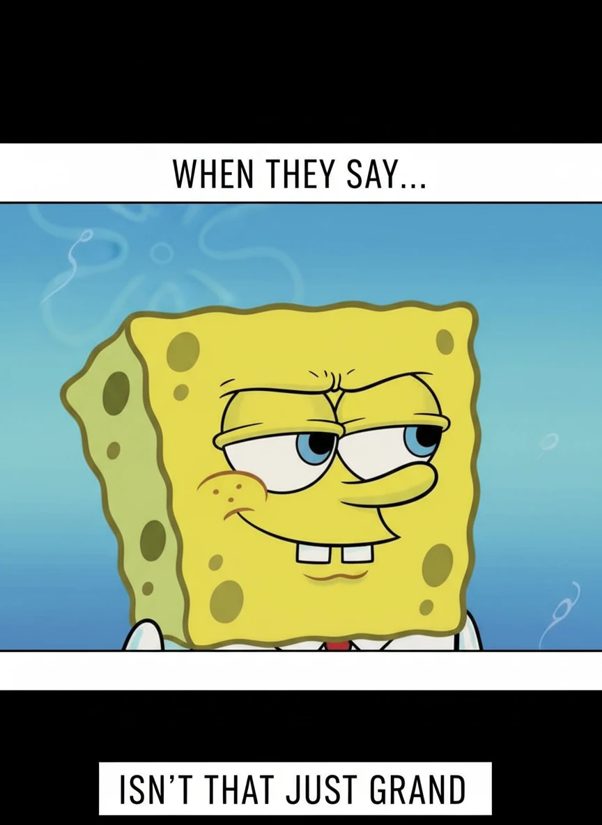 Sarcastic SpongeBob Side-Eye