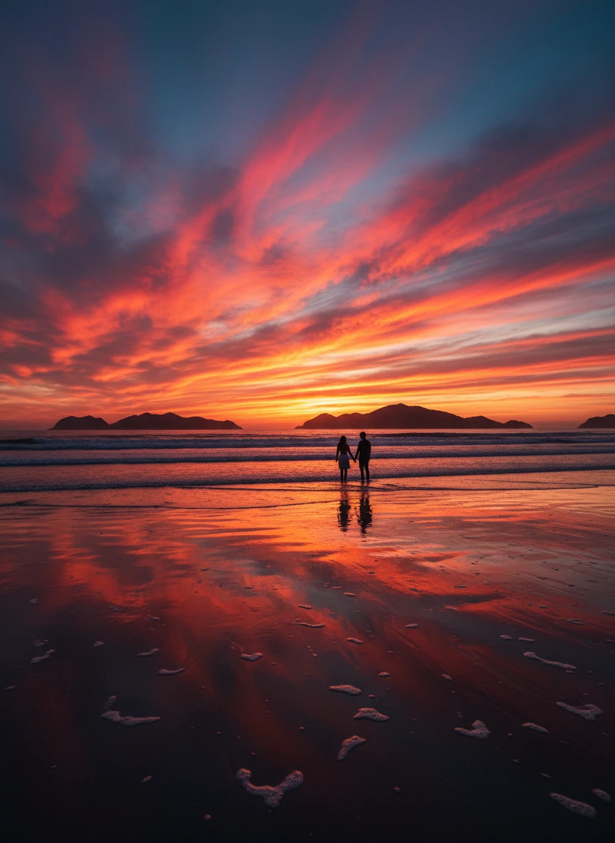 Sunset Romance Coast