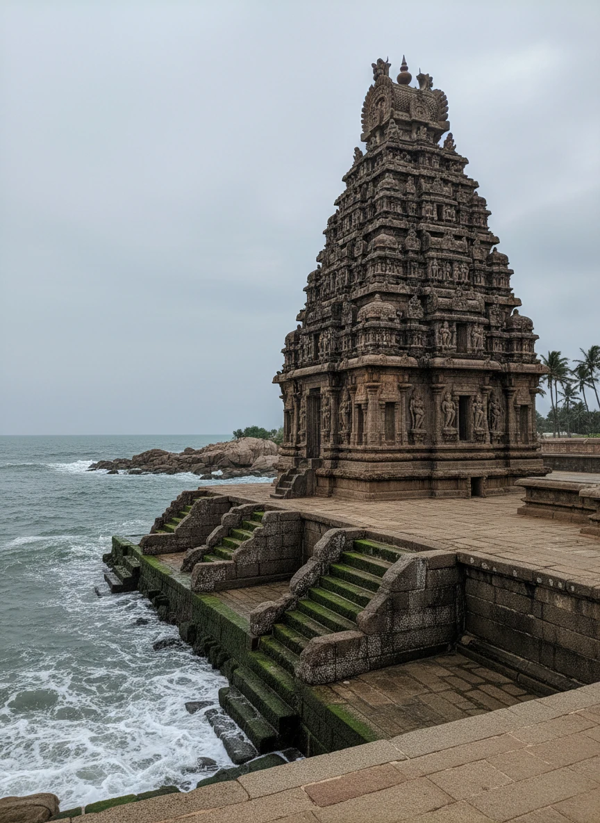 Temple by the Endless Sea
