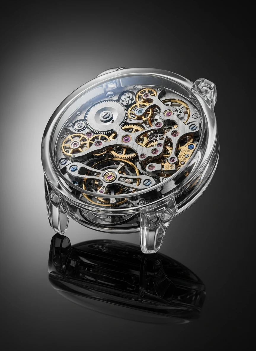 Transparent Sapphire Watch Concept